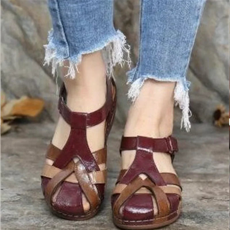 Summer Female Sandals Lightweight Comfortable Shoes With Simple Design For Beach Outdoor  Indoor Ca 2