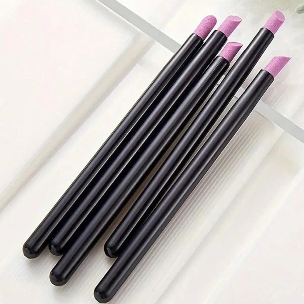 Ultra Thin Pink Nail Art Liner Brushes Set 5 Pcs 16