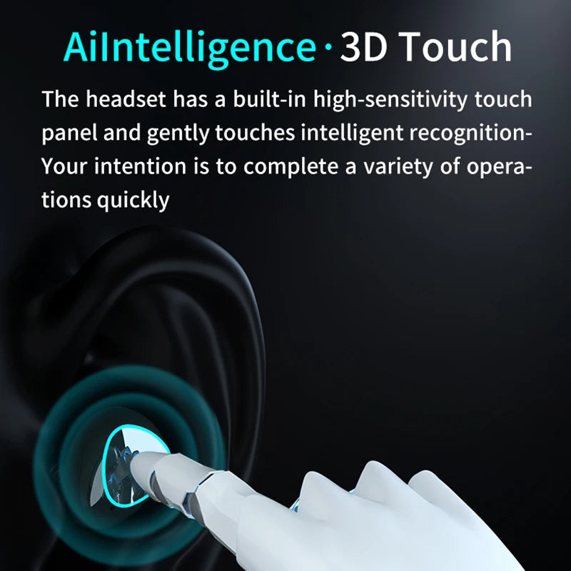 LED Display Headphones TWS M10 Sport Earphones With Charge Box Phone Noise Cancelling Mic Earbuds 3