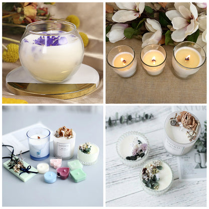 Natural Soy Wax Granules 1KG Candle Making Supplies Scented Raw Material 100 No Additives For DIY 2