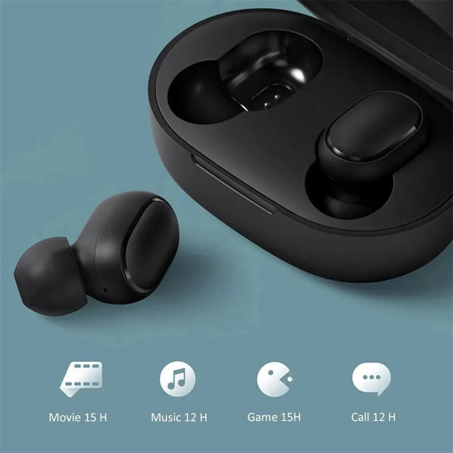 Sport LED Display TWS A6S Headset, Wireless Earphones Touch Stereo, Bluetooth Headphones Fone Bluetooth Earbuds