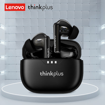 Lenovo 5.2 Bluetooth Headphones Original, Wireless Earbuds HiFi Noise Reduction