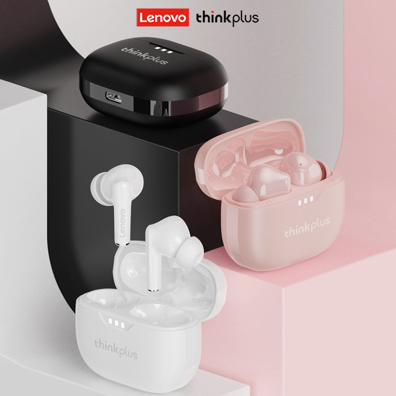 Lenovo 5.2 Bluetooth Headphones Original, Wireless Earbuds HiFi Noise Reduction