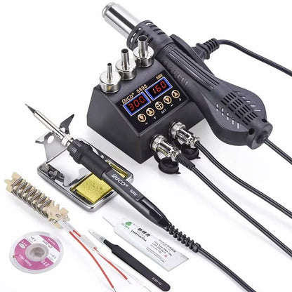 2 In 1 750W Soldering And Hot Air Rework Station With LCD Display 9