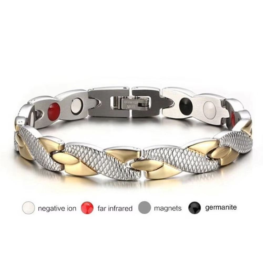 Dragon Pattern Magnetic Therapy Bracelet – Power Healing Magnet Bangle for Men & Women