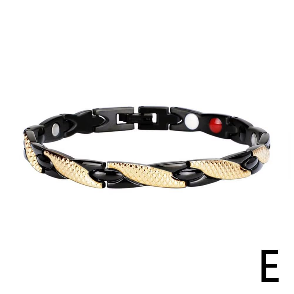 Dragon Pattern Magnetic Therapy Bracelet  Power Healing Magnet Bangle For Men  Women 10