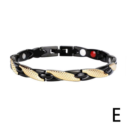 Dragon Pattern Magnetic Therapy Bracelet  Power Healing Magnet Bangle For Men  Women 10