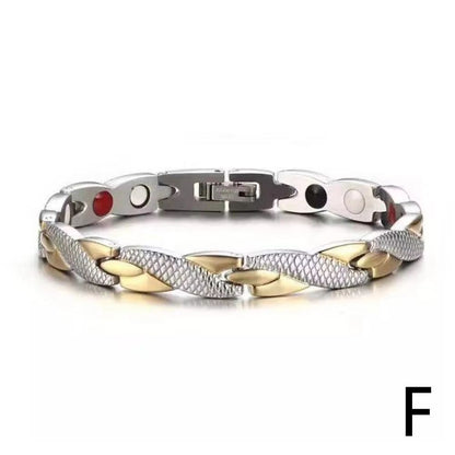 Dragon Pattern Magnetic Therapy Bracelet  Power Healing Magnet Bangle For Men  Women 11