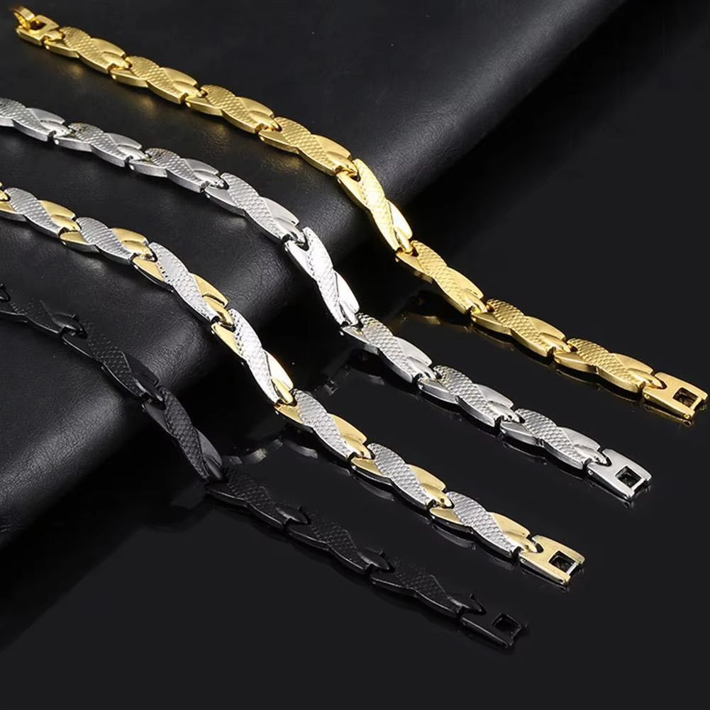 Dragon Pattern Magnetic Therapy Bracelet  Power Healing Magnet Bangle For Men  Women 4