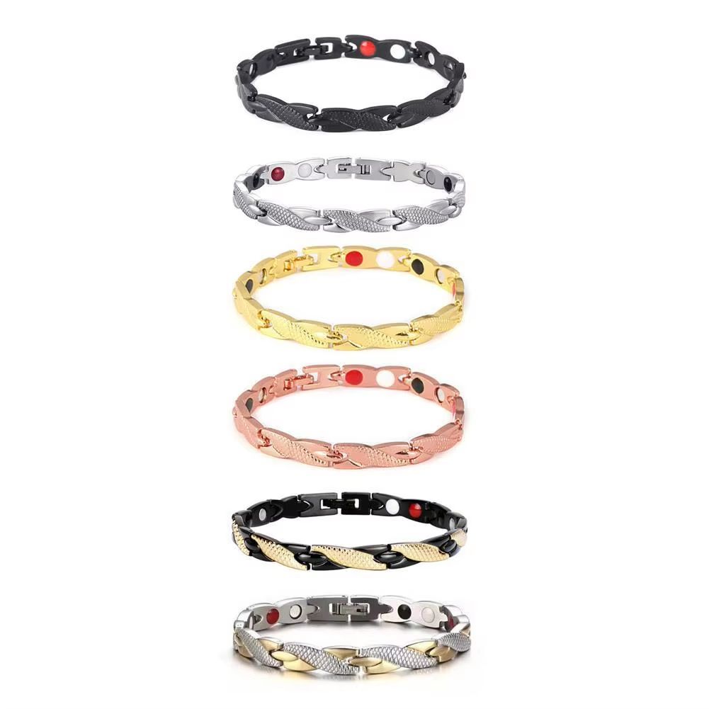 Dragon Pattern Magnetic Therapy Bracelet  Power Healing Magnet Bangle For Men  Women 5