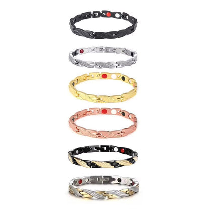 Dragon Pattern Magnetic Therapy Bracelet  Power Healing Magnet Bangle For Men  Women 5