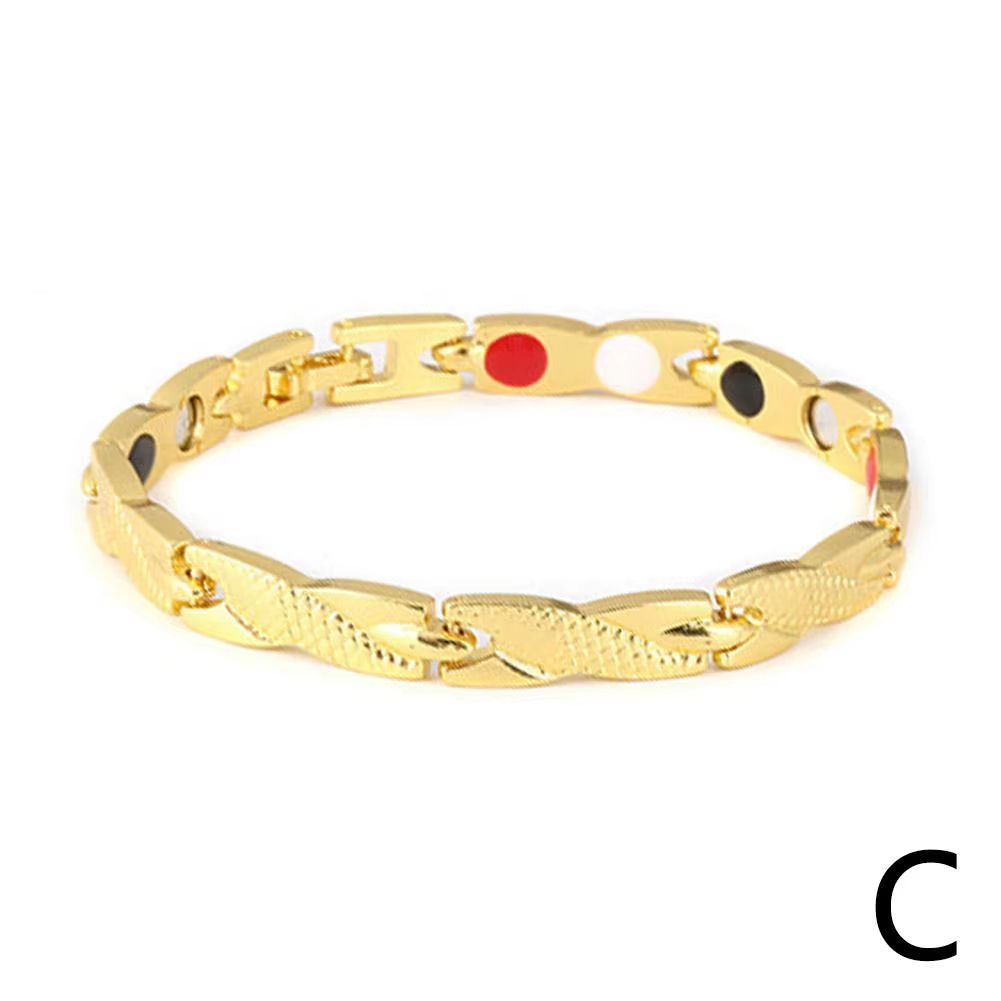 Dragon Pattern Magnetic Therapy Bracelet  Power Healing Magnet Bangle For Men  Women 8
