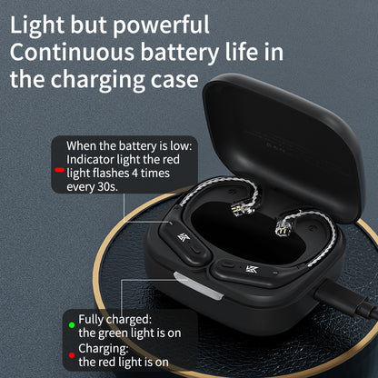 Wireless Upgrade Cable 5.4 Bluetooth TWS Module Earphones, HIFI Ear Hook Connector Charging Case Airbuds Sport Gamer