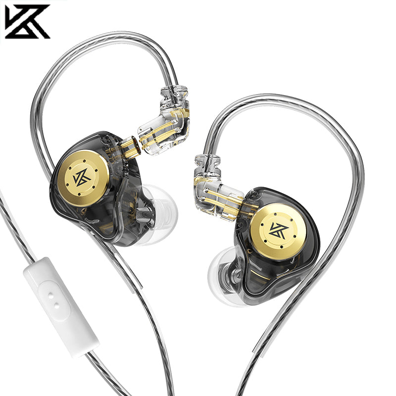 Wired Bass Stereo Game Earphones Dynamic In Ear Monitor HiFi Music Headset Noise Cancelling Earplug 4