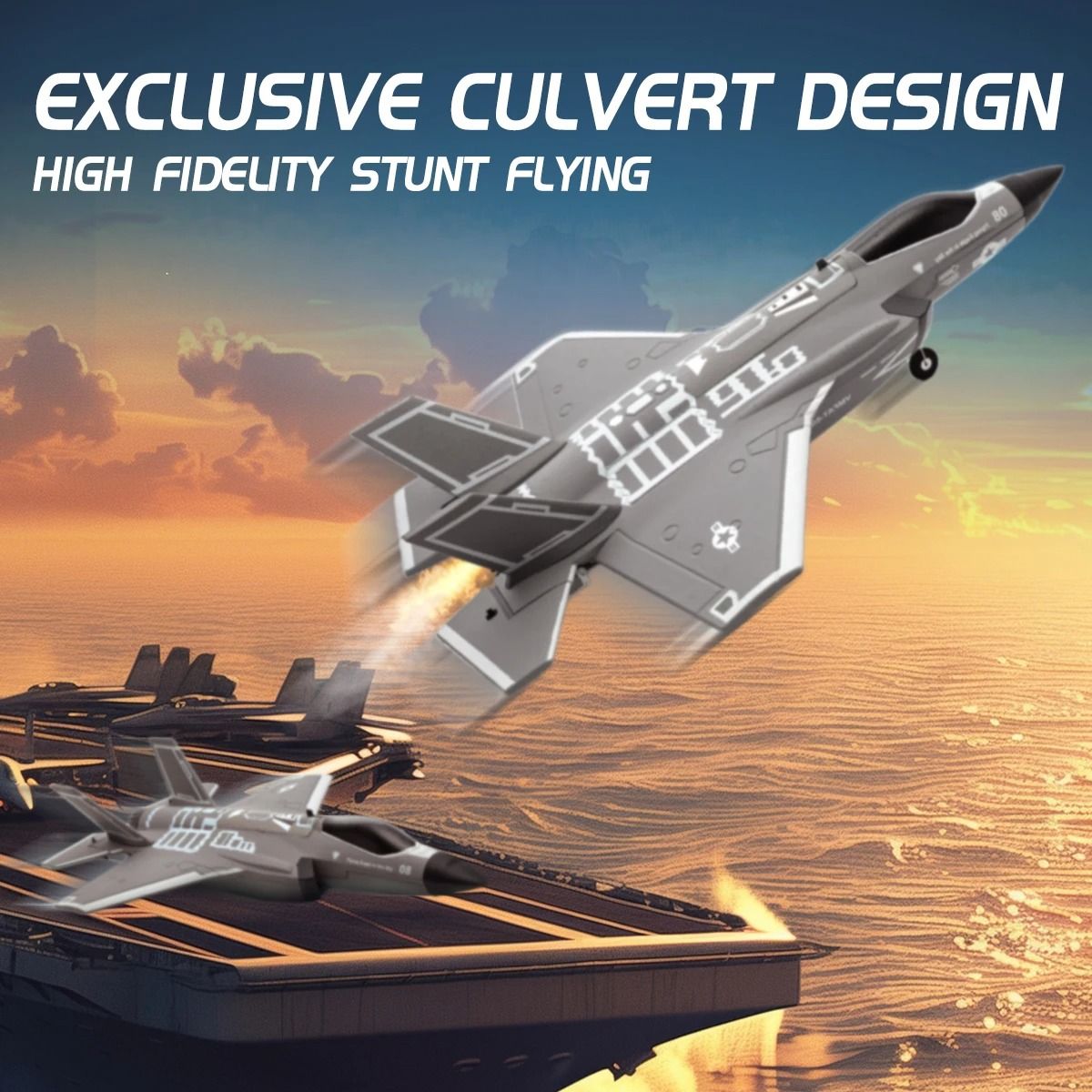 FX9635 Four Channel RC Fighter Jet 1
