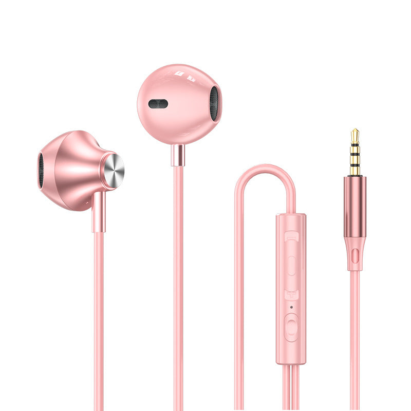 Wired Earplugs for Galaxy, HiFi Surround Sound In-ear, USB Type C 3.5mm Wire Control