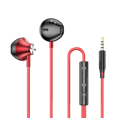Wired Earplugs for Galaxy, HiFi Surround Sound In-ear, USB Type C 3.5mm Wire Control