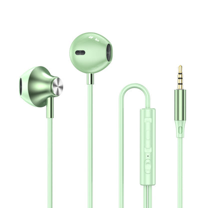 Wired Earplugs for Galaxy, HiFi Surround Sound In-ear, USB Type C 3.5mm Wire Control