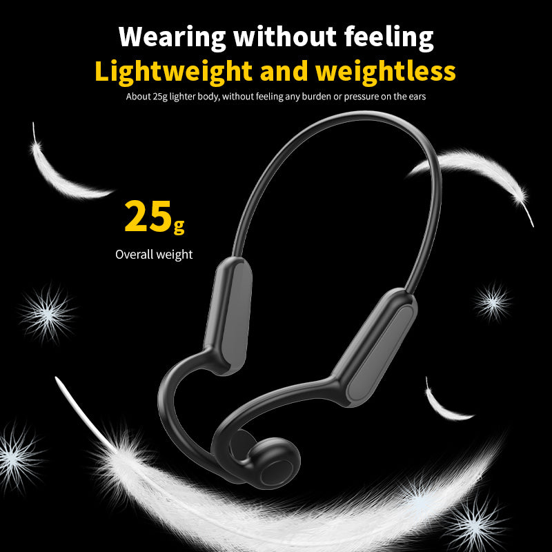 Bluetooth 53 Sports Wireless Headphones Xiaomi Mijia Bone Conduction Earphones Ear Hook Waterproof  2