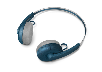 Retro Style Wireless Bluetooth, Smart Noise Cancelling Headphones for Calls