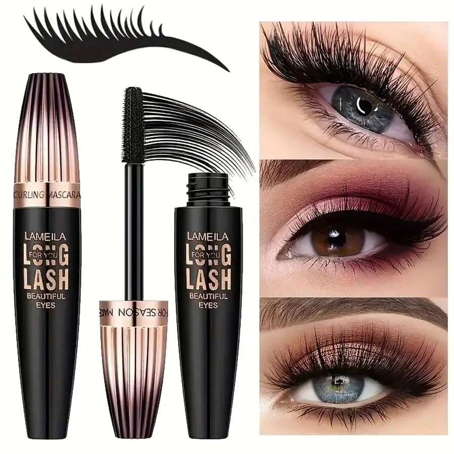 Waterproof 4D Mascara Thick Long Smudge Proof