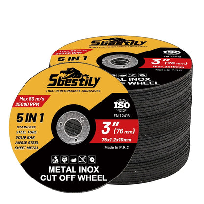Metal Cutting Disc 75mm Multi Pack