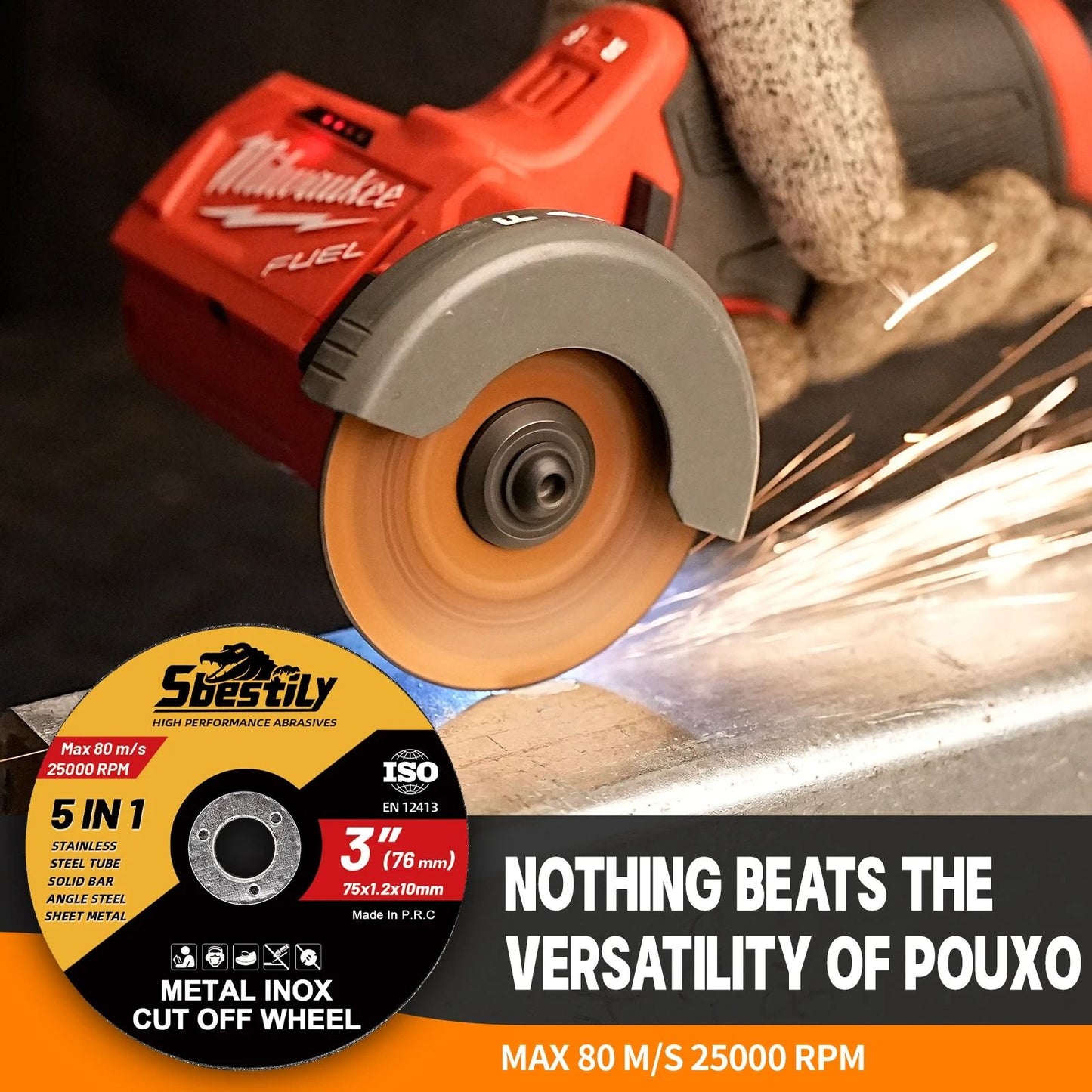 Metal Cutting Disc 75mm Multi Pack 4