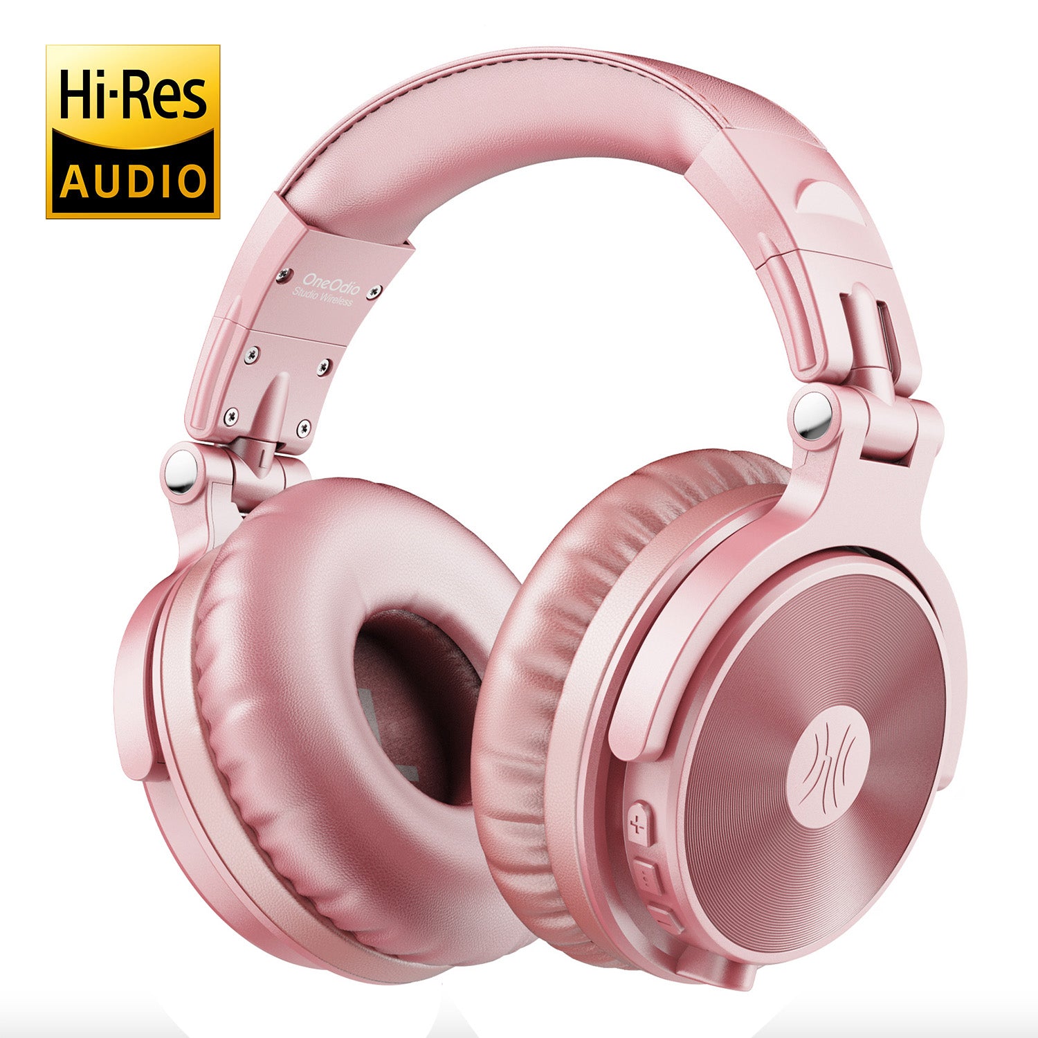 Hi-Res Over Ear Bluetooth 5.2 Headphones, Oneodio Pro-C Wireless With Mic, Headset For Phone PC Sports