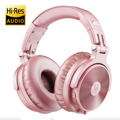 Hi-Res Over Ear Bluetooth 5.2 Headphones, Oneodio Pro-C Wireless With Mic, Headset For Phone PC Sports