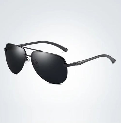 Classic Polarized Sunglasses For Men  Women  Driving Metal Frame Mirror Lens 6