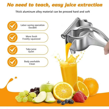 Manual Citrus Juicer Heavy Duty Metal Alloy Squeezer 1
