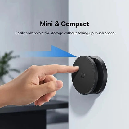 Magnet Suction for iPhone, Baseus Magnetic Wall Holder, Adjustable Foldable Mobile Phone Stand