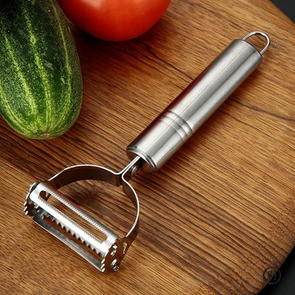 Stainless Steel Julienne Peeler Vegetable Fruit Slicer