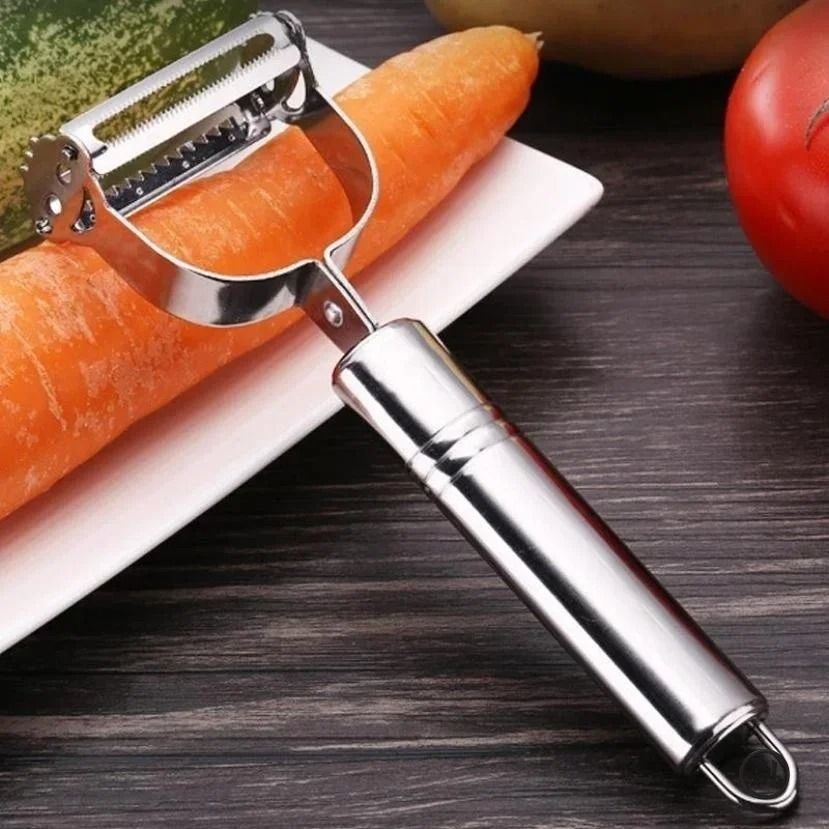 Stainless Steel Julienne Peeler Vegetable Fruit Slicer 1