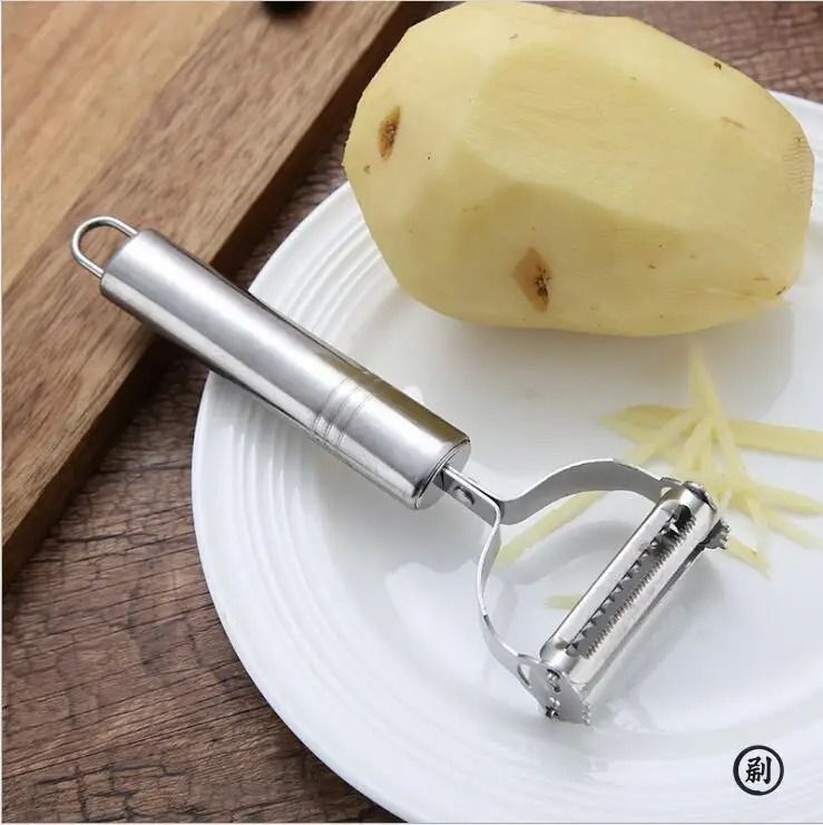 Stainless Steel Julienne Peeler Vegetable Fruit Slicer 5