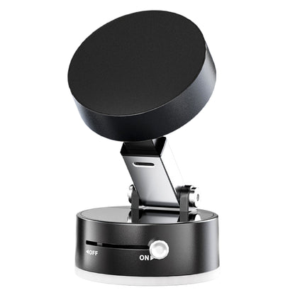DoubleSided Foldable Magnetic Car Phone Holder Vacuum Suction Cup Auto Phone Bracket For Car Interi 3