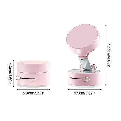 DoubleSided Foldable Magnetic Car Phone Holder Vacuum Suction Cup Auto Phone Bracket For Car Interi 6