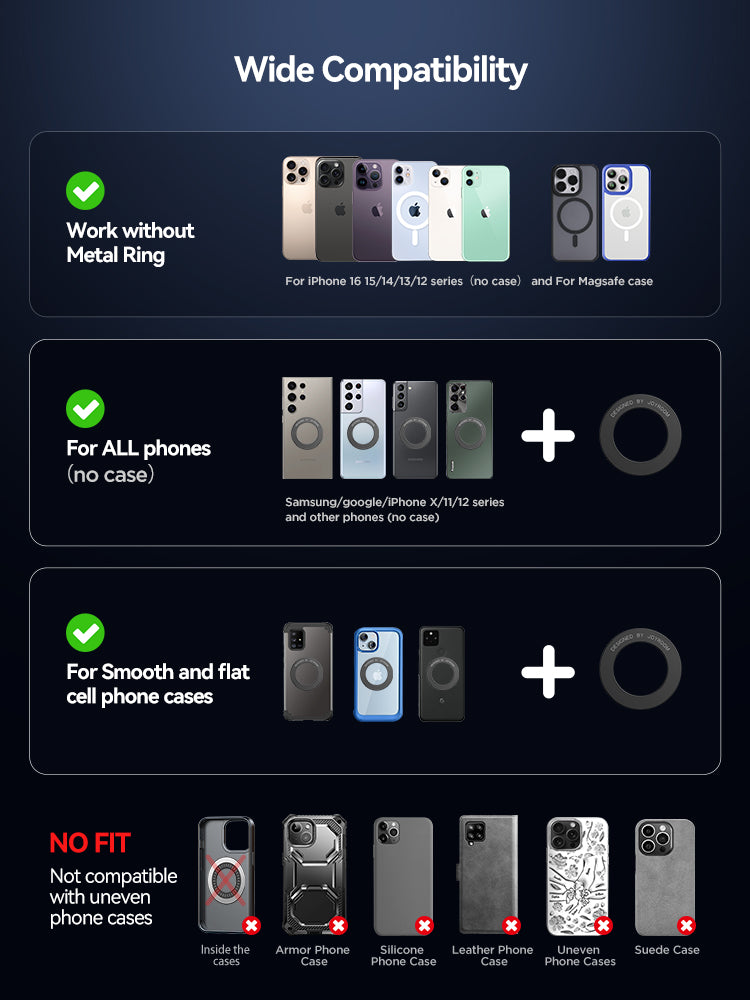 Rotatable Charging Panel Wireless Charging Magnetic Phone Mount Magnetic Car Holder Charger 5