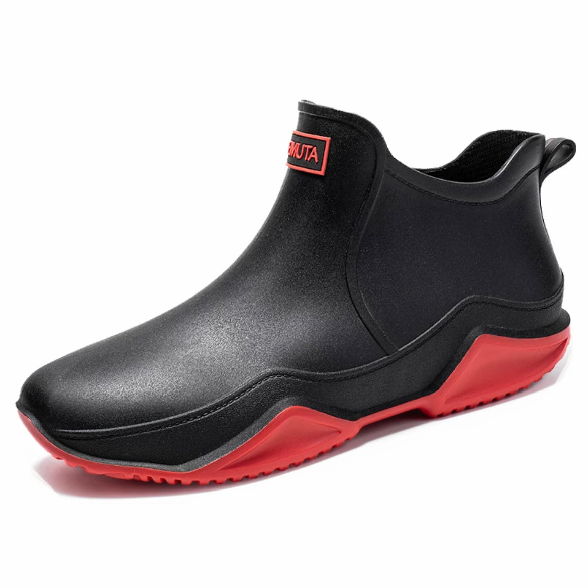 Men  Womens Fashionable Ankle Rain Boots AntiSlip Waterproof Shoes Durable Work Boots For Summer  W 9