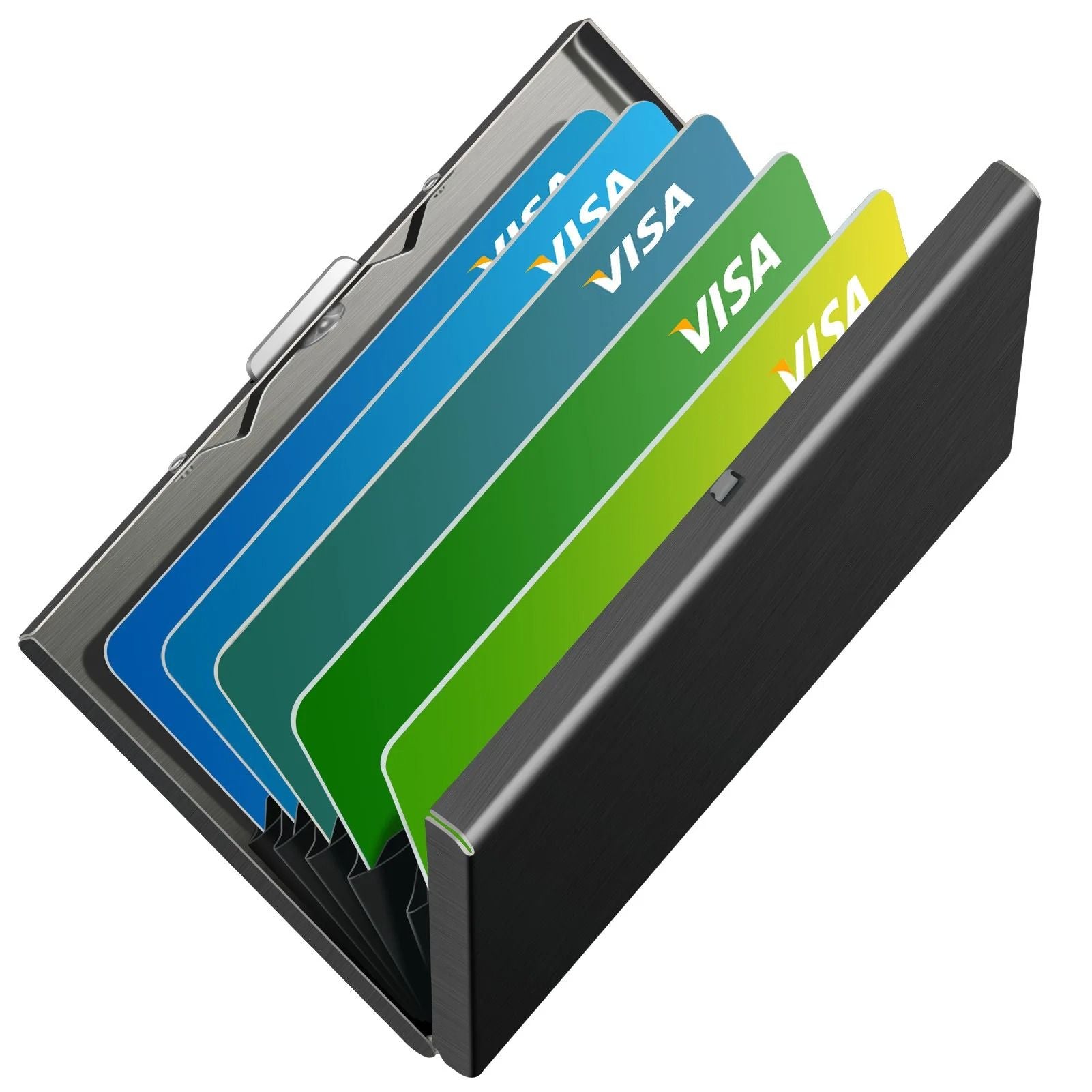 Slim Metal Card Holder Wallet With RFID Protection 1
