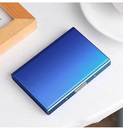 Slim Metal Card Holder Wallet With RFID Protection 9