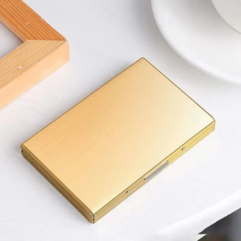 Slim Metal Card Holder Wallet With RFID Protection 10