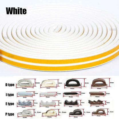 SelfAdhesive Rubber Sealing Strip For Doors  Windows 9