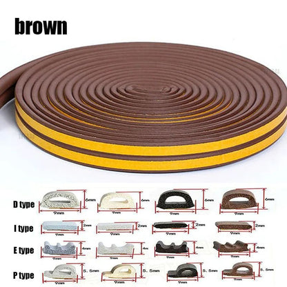 SelfAdhesive Rubber Sealing Strip For Doors  Windows 8