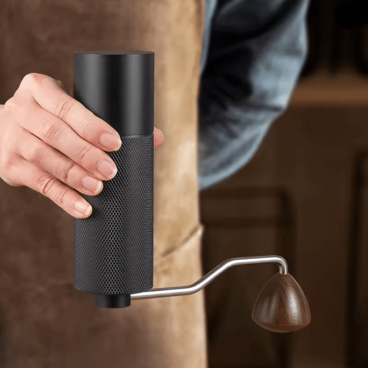 Professional Manual Coffee Grinder Stainless Steel Adjustable Burr Mill 2