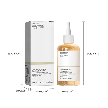 Glycolic Acid 7 Percent Toning Solution For Acne And Skin Rejuvenation 3