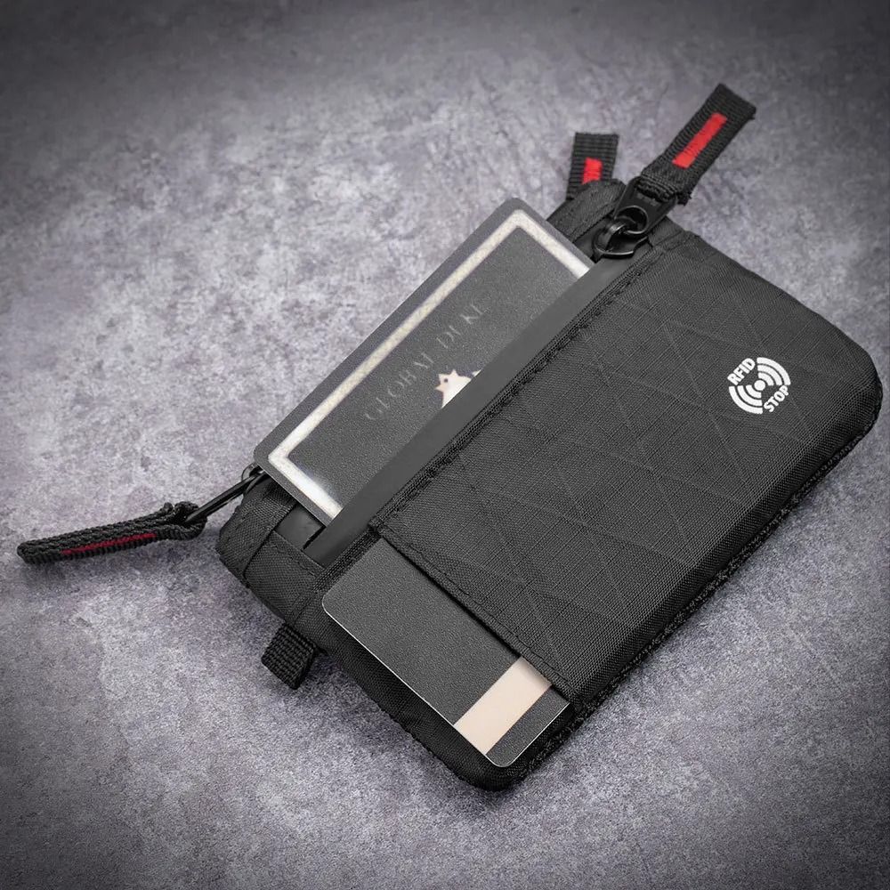Tactical RFID Blocking Wallet  Money Clip Organizer 3
