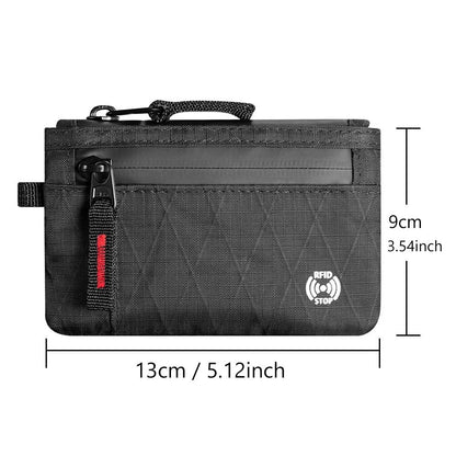 Tactical RFID Blocking Wallet  Money Clip Organizer 4
