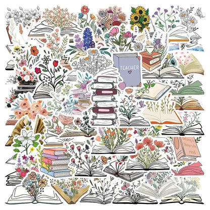 Bookish Reading Sticker Decals Mix Pack 11