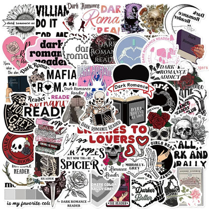 Bookish Reading Sticker Decals Mix Pack 14